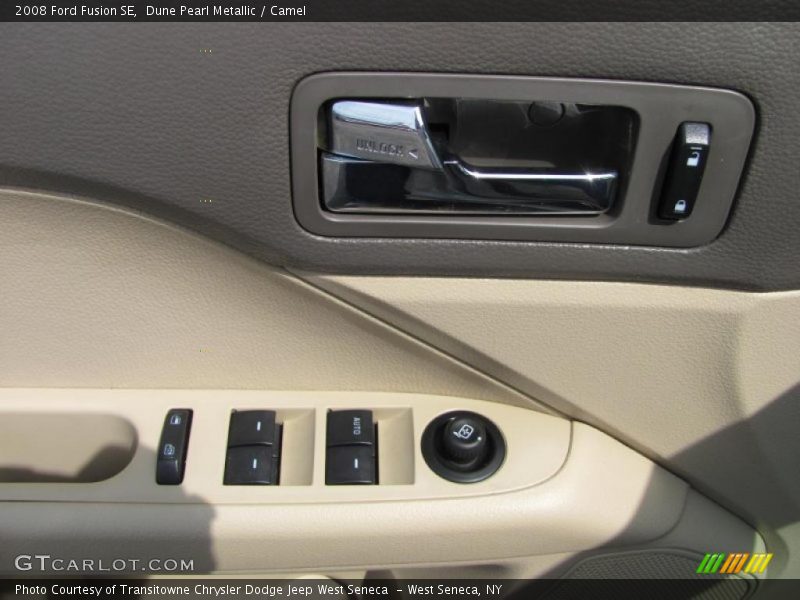 Dune Pearl Metallic / Camel 2008 Ford Fusion SE