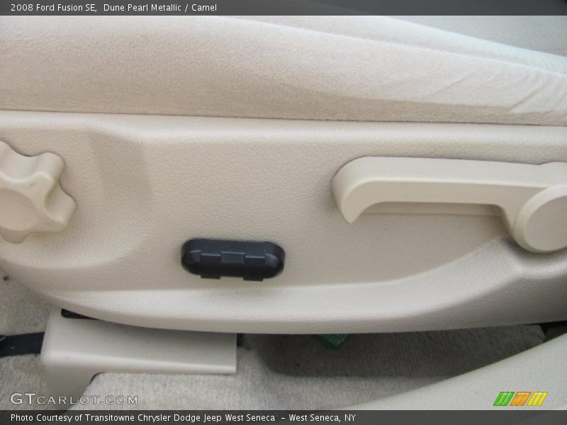 Dune Pearl Metallic / Camel 2008 Ford Fusion SE