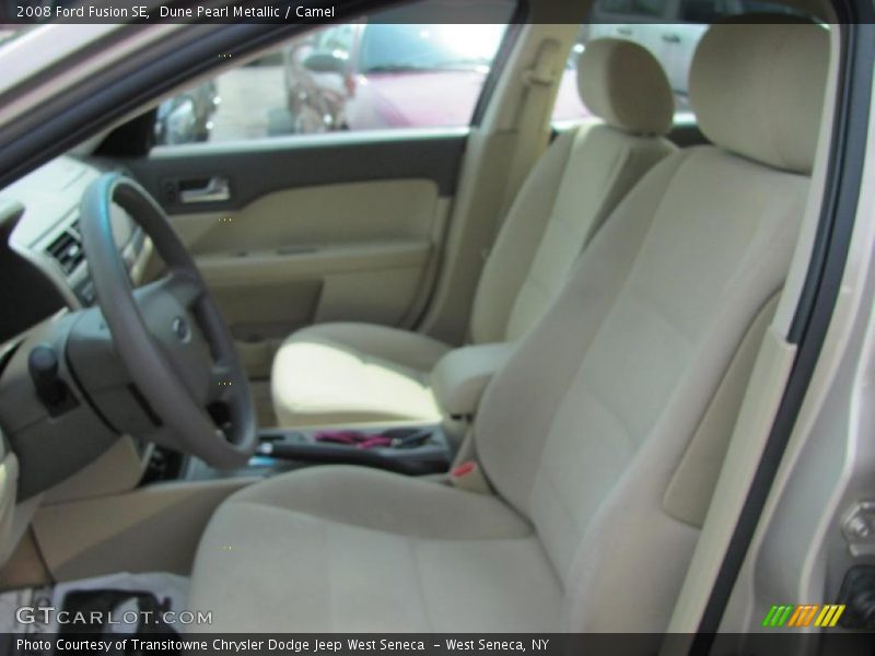 Dune Pearl Metallic / Camel 2008 Ford Fusion SE