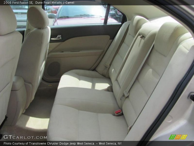 Dune Pearl Metallic / Camel 2008 Ford Fusion SE
