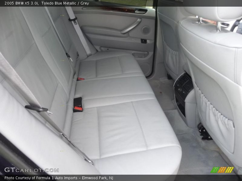 Toledo Blue Metallic / Grey 2005 BMW X5 3.0i