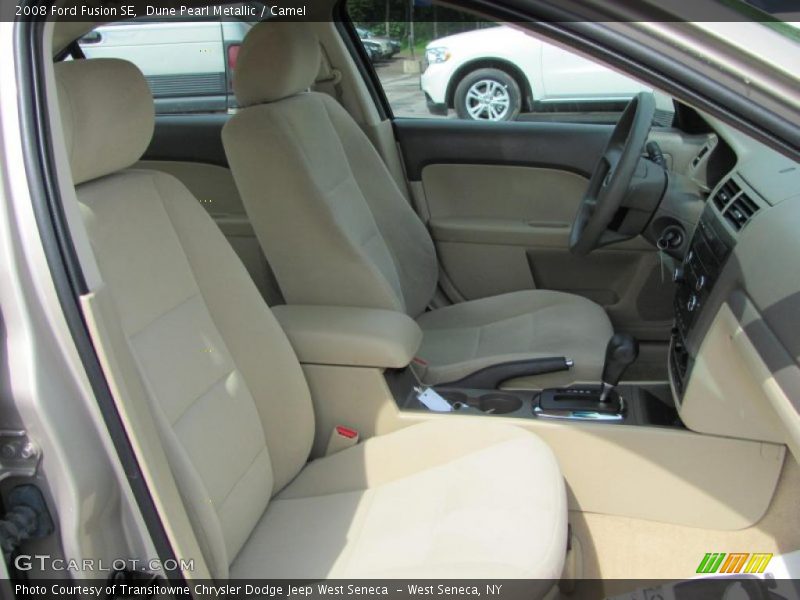 Dune Pearl Metallic / Camel 2008 Ford Fusion SE