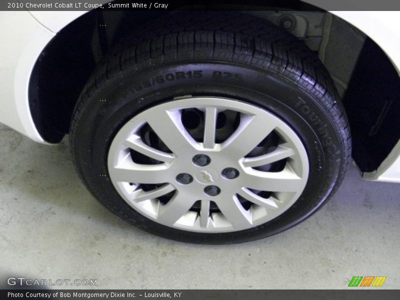 Summit White / Gray 2010 Chevrolet Cobalt LT Coupe