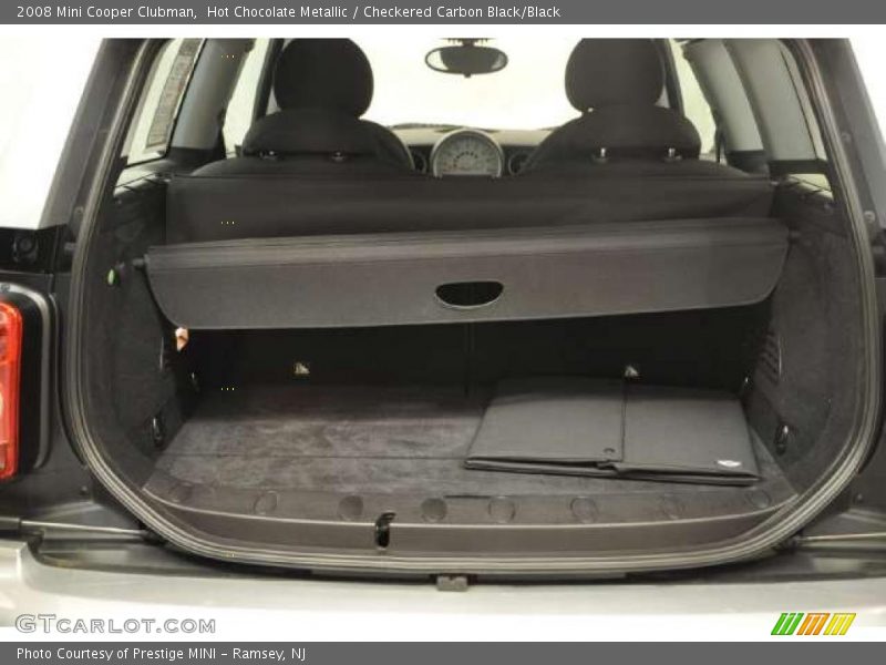 Hot Chocolate Metallic / Checkered Carbon Black/Black 2008 Mini Cooper Clubman