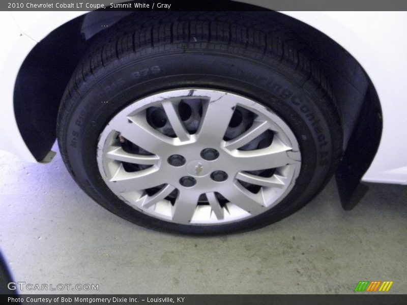 Summit White / Gray 2010 Chevrolet Cobalt LT Coupe