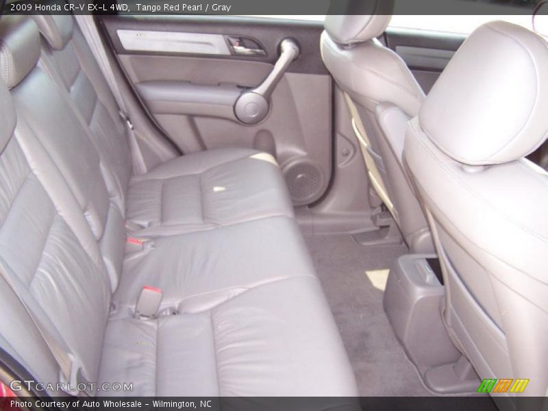 Tango Red Pearl / Gray 2009 Honda CR-V EX-L 4WD