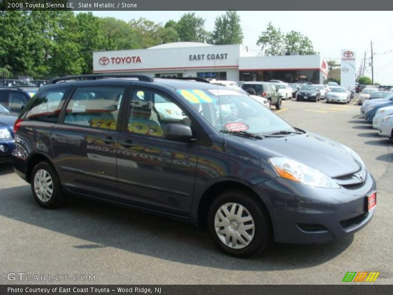 Slate Metallic / Stone 2008 Toyota Sienna LE