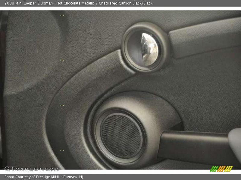 Hot Chocolate Metallic / Checkered Carbon Black/Black 2008 Mini Cooper Clubman