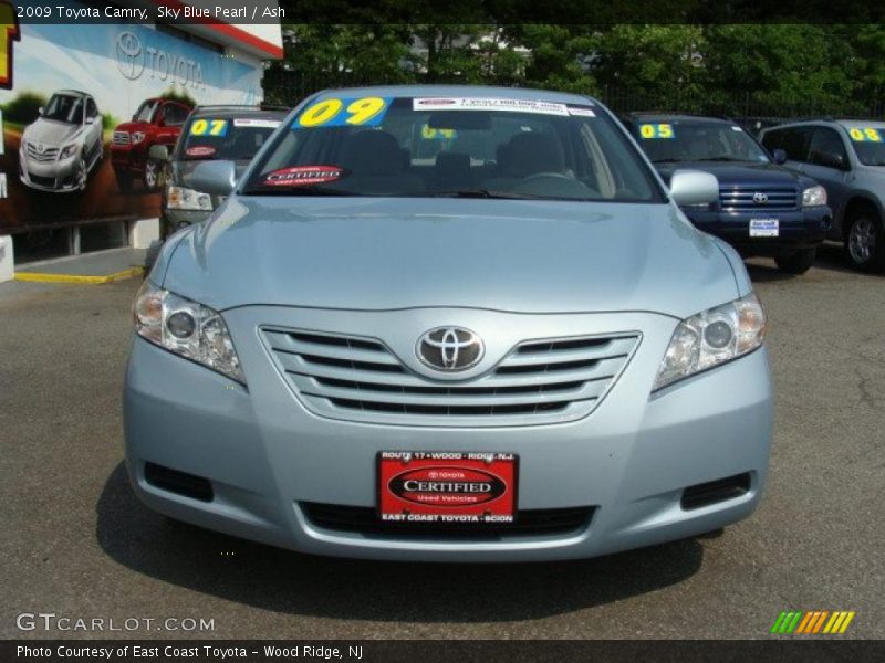 Sky Blue Pearl / Ash 2009 Toyota Camry