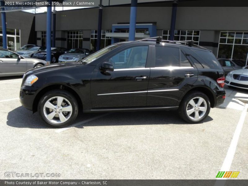 Black / Cashmere 2011 Mercedes-Benz ML 350