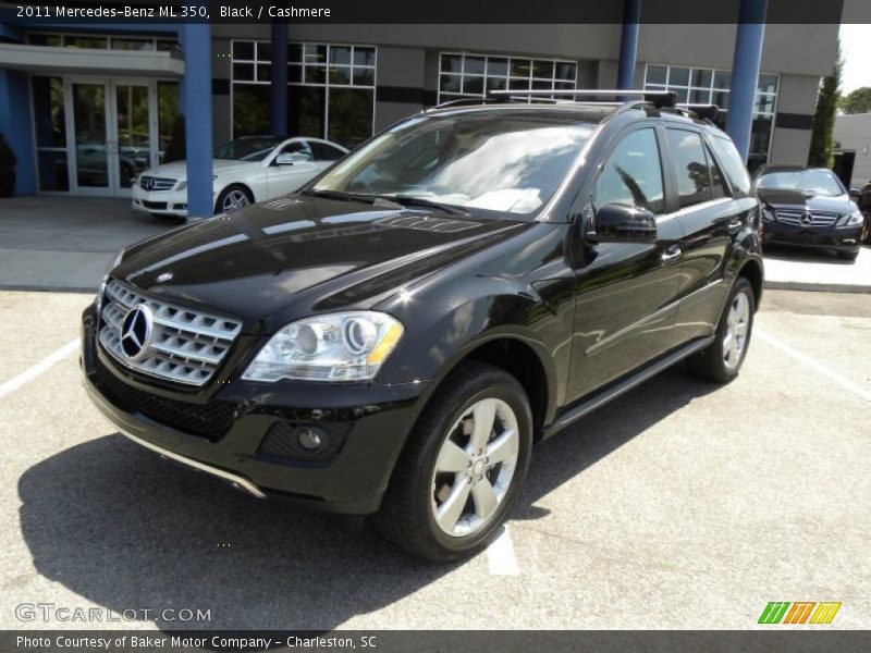 Black / Cashmere 2011 Mercedes-Benz ML 350
