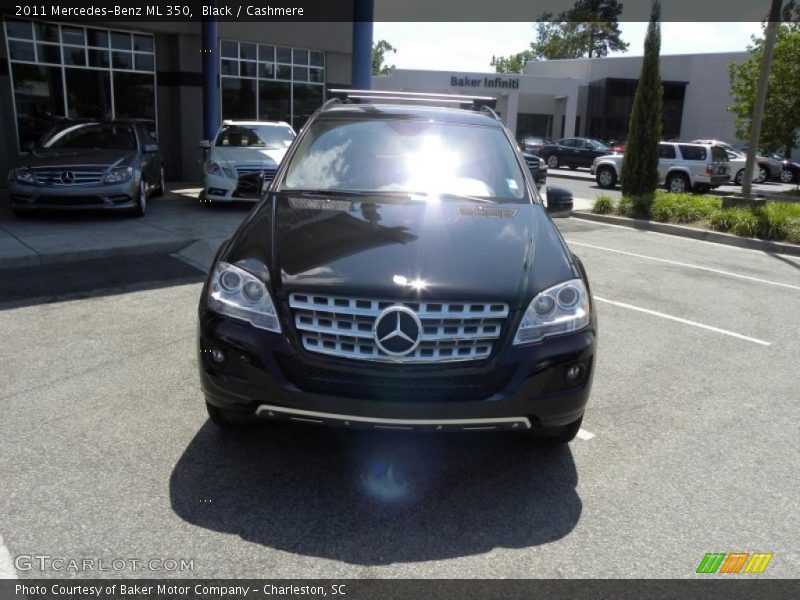 Black / Cashmere 2011 Mercedes-Benz ML 350
