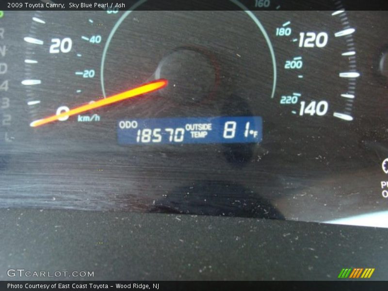 Sky Blue Pearl / Ash 2009 Toyota Camry