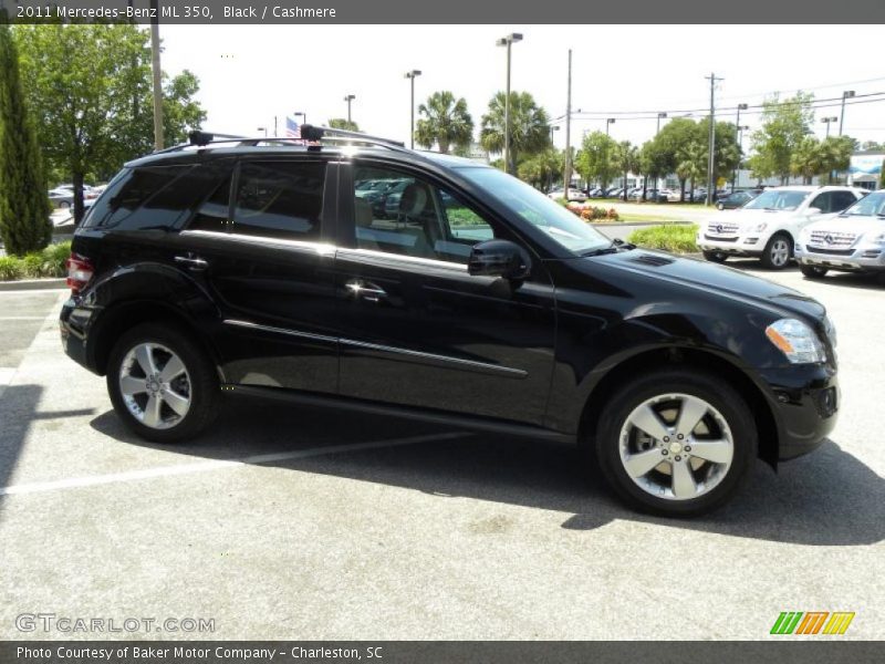 Black / Cashmere 2011 Mercedes-Benz ML 350