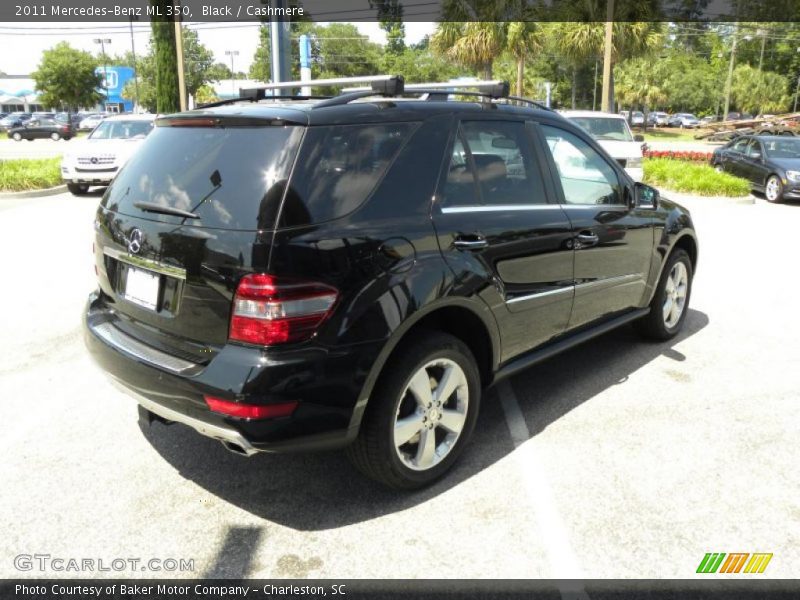 Black / Cashmere 2011 Mercedes-Benz ML 350