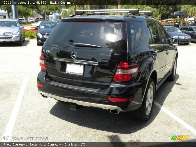 Black / Cashmere 2011 Mercedes-Benz ML 350