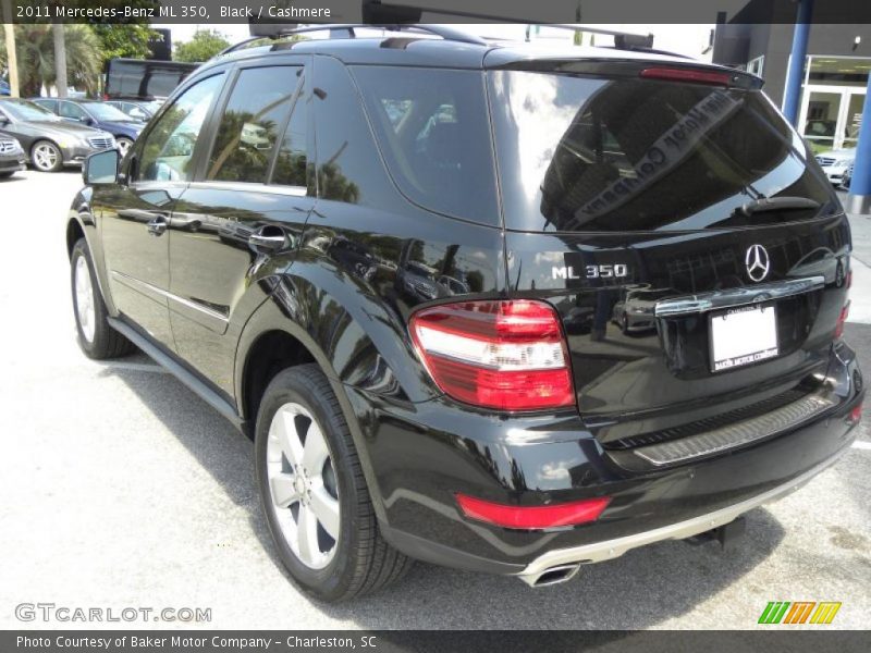 Black / Cashmere 2011 Mercedes-Benz ML 350