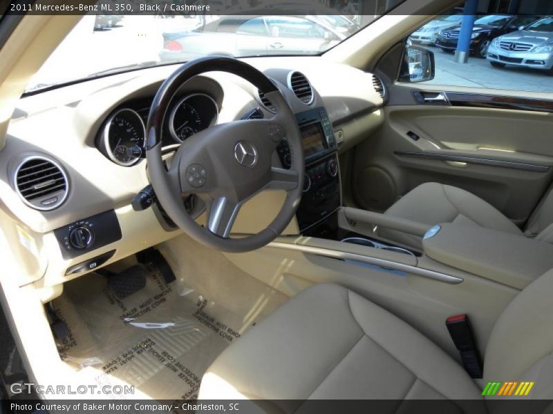 Black / Cashmere 2011 Mercedes-Benz ML 350