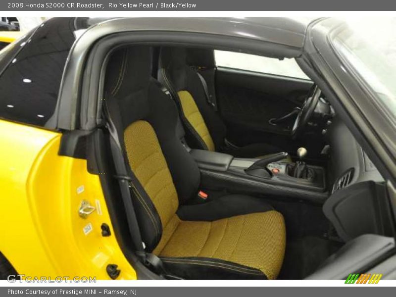  2008 S2000 CR Roadster Black/Yellow Interior