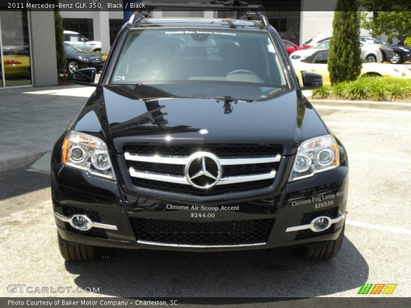 Black / Black 2011 Mercedes-Benz GLK 350