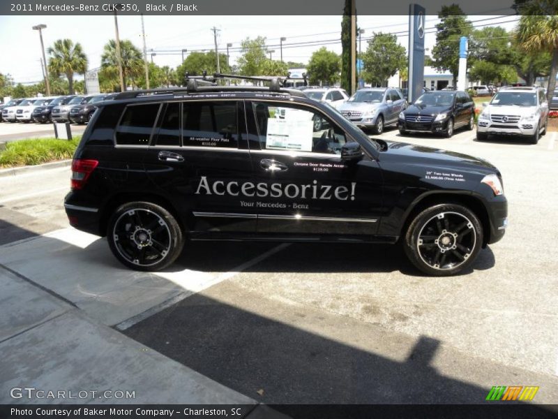 Black / Black 2011 Mercedes-Benz GLK 350