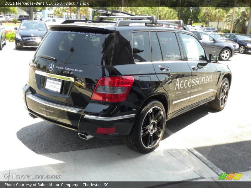 Black / Black 2011 Mercedes-Benz GLK 350