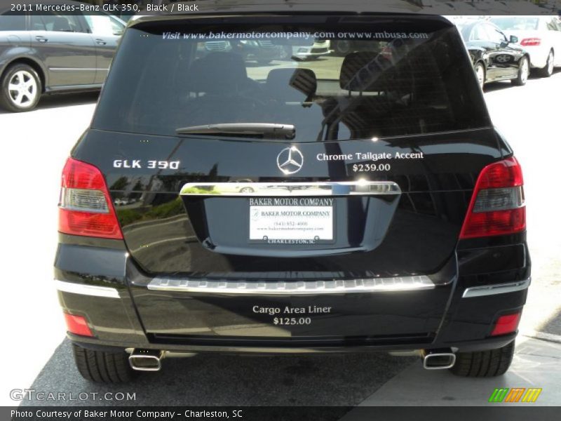 Black / Black 2011 Mercedes-Benz GLK 350