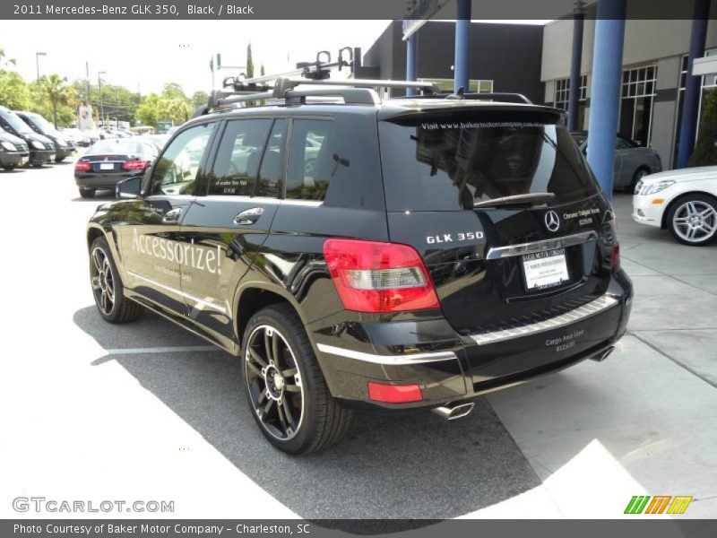 Black / Black 2011 Mercedes-Benz GLK 350
