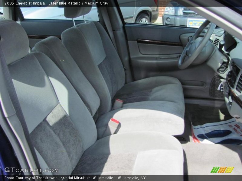 Laser Blue Metallic / Medium Gray 2005 Chevrolet Impala