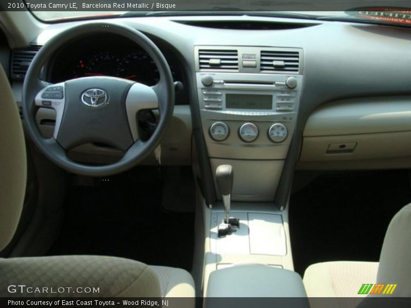 Barcelona Red Metallic / Bisque 2010 Toyota Camry LE