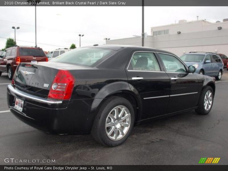 Brilliant Black Crystal Pearl / Dark Slate Gray 2010 Chrysler 300 Limited