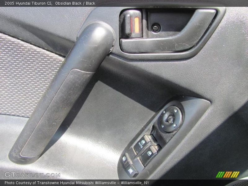 Obsidian Black / Black 2005 Hyundai Tiburon GS