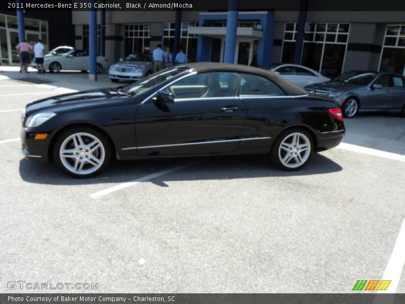 Black / Almond/Mocha 2011 Mercedes-Benz E 350 Cabriolet