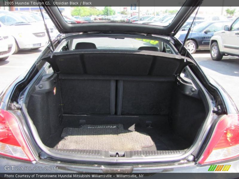 Obsidian Black / Black 2005 Hyundai Tiburon GS