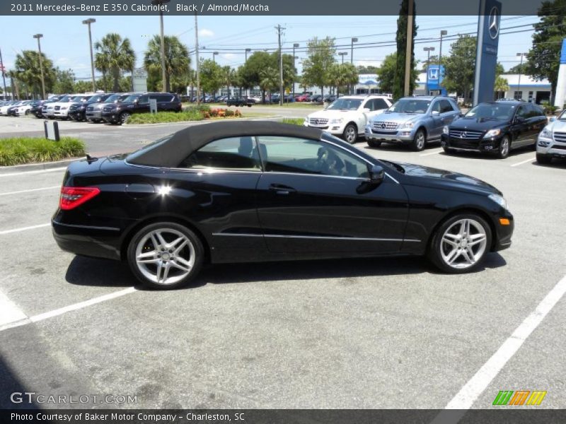 Black / Almond/Mocha 2011 Mercedes-Benz E 350 Cabriolet