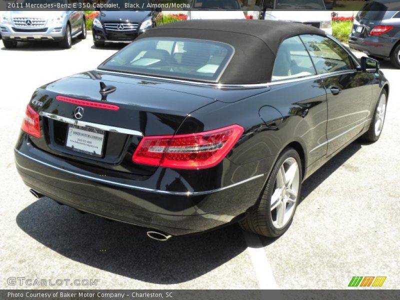 Black / Almond/Mocha 2011 Mercedes-Benz E 350 Cabriolet