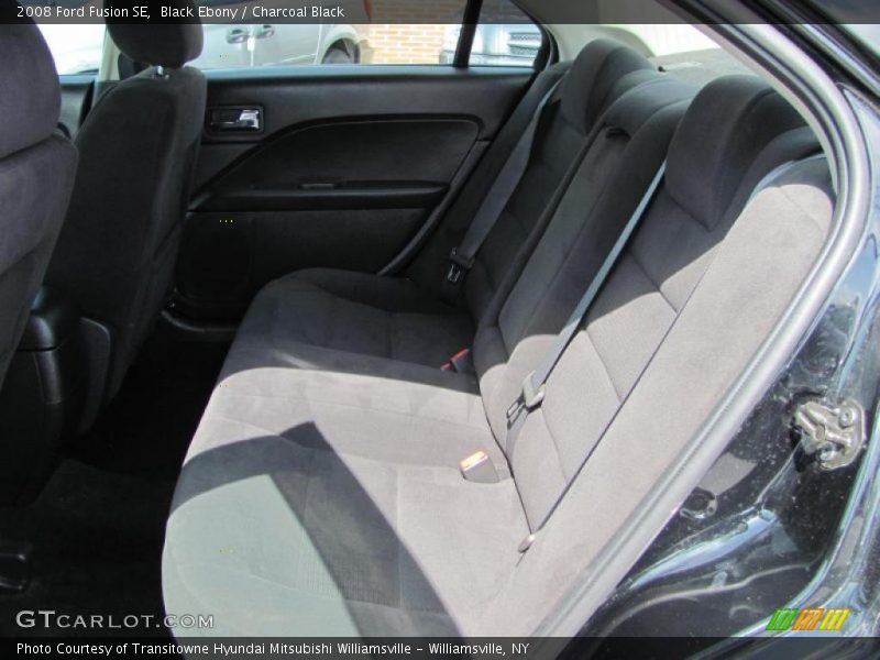 Black Ebony / Charcoal Black 2008 Ford Fusion SE