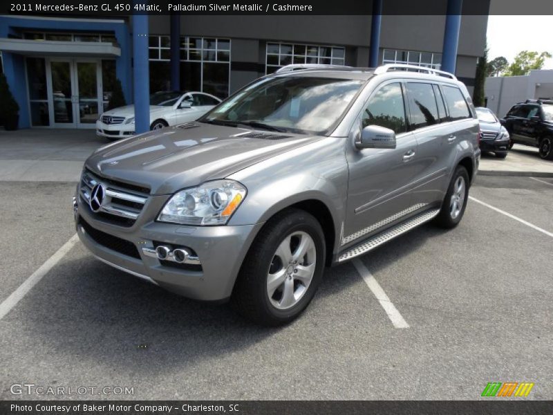 Palladium Silver Metallic / Cashmere 2011 Mercedes-Benz GL 450 4Matic