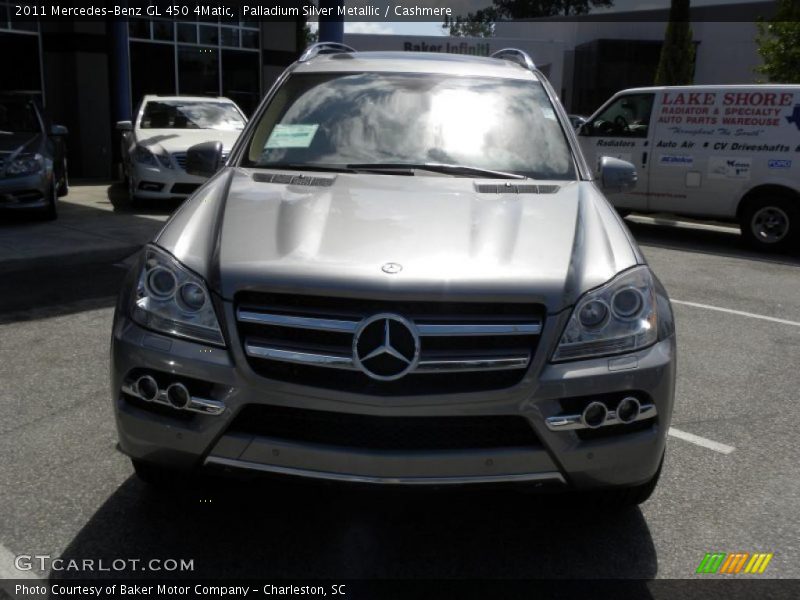 Palladium Silver Metallic / Cashmere 2011 Mercedes-Benz GL 450 4Matic
