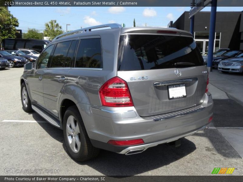 Palladium Silver Metallic / Cashmere 2011 Mercedes-Benz GL 450 4Matic