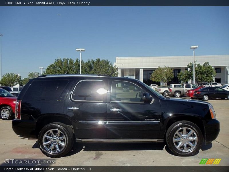 Onyx Black / Ebony 2008 GMC Yukon Denali AWD