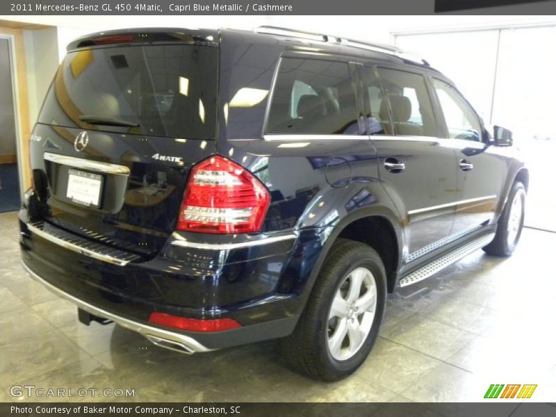 Capri Blue Metallic / Cashmere 2011 Mercedes-Benz GL 450 4Matic