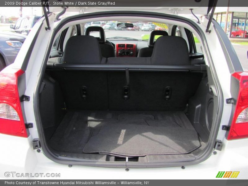 Stone White / Dark Slate Gray/Red 2009 Dodge Caliber R/T