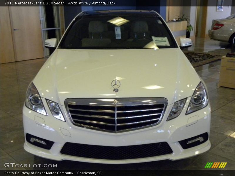Arctic White / Almond/Black 2011 Mercedes-Benz E 350 Sedan