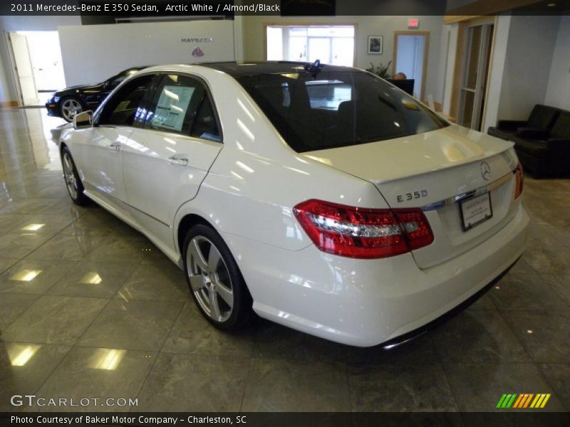 Arctic White / Almond/Black 2011 Mercedes-Benz E 350 Sedan