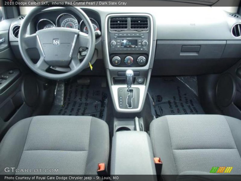 Inferno Red Crystal Pearl / Dark Slate Gray 2010 Dodge Caliber SXT