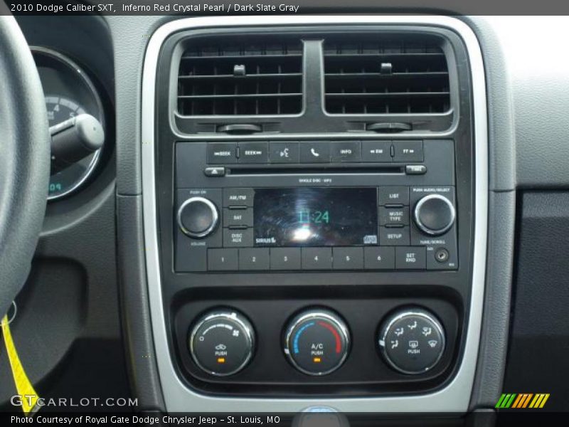 Inferno Red Crystal Pearl / Dark Slate Gray 2010 Dodge Caliber SXT