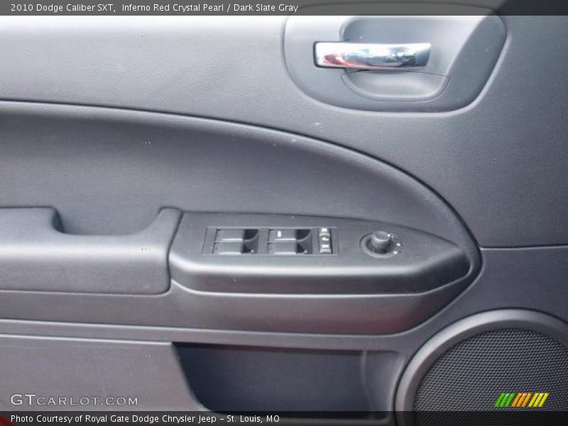 Inferno Red Crystal Pearl / Dark Slate Gray 2010 Dodge Caliber SXT