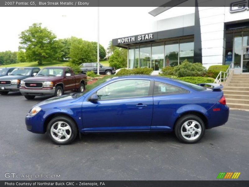 Blue Streak Metallic / Ebony 2007 Pontiac G5