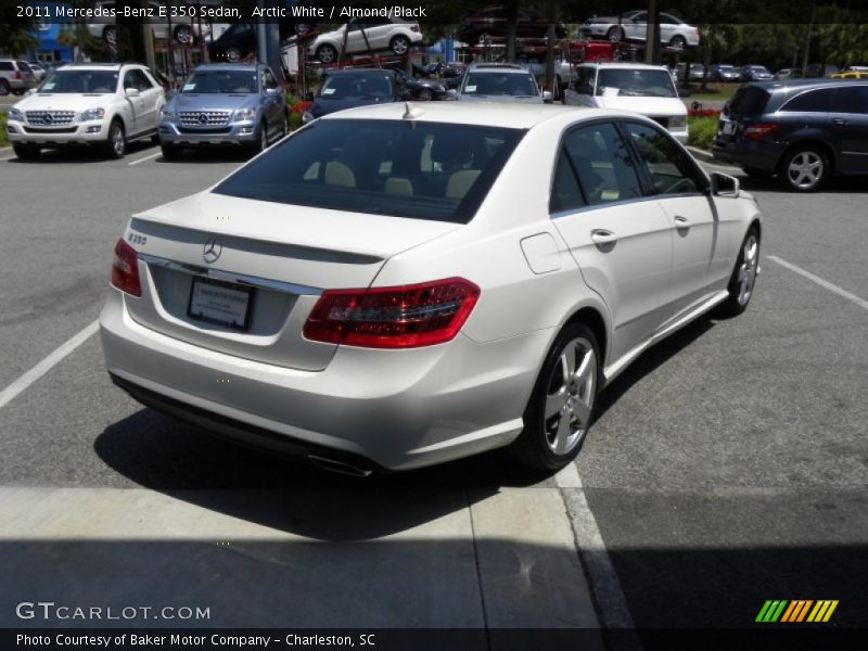 Arctic White / Almond/Black 2011 Mercedes-Benz E 350 Sedan